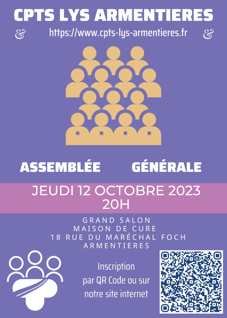 Assemblée Générale de la CPTS Lys Armentières